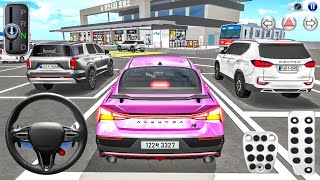 New Hyundai Elantra N car Parking in Highway Rest Area - 3D Driving Class 2026 - Android GamePlay screenshot 2
