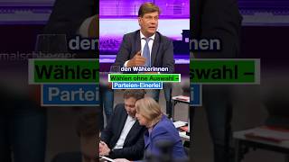 Wählen ohne Auswahl – Parteien-Einerlei