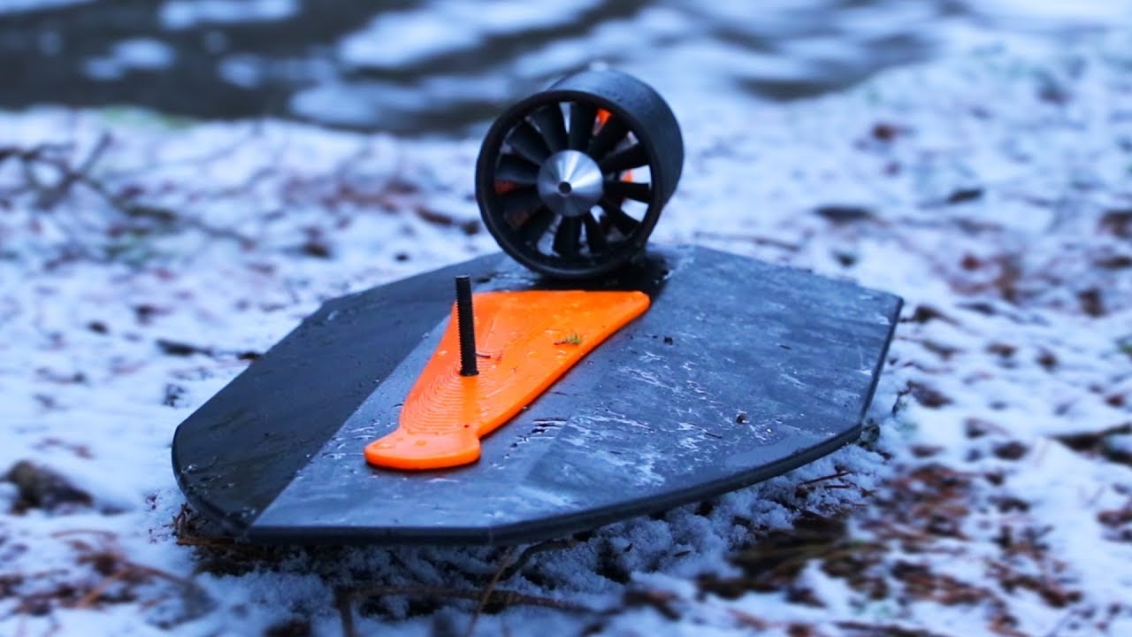 Fan Powered 3D Printed RC Airboat - YouTube