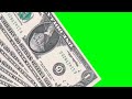 Paper Money Green Screen with SFX