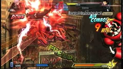 Marvel vs Capcom 3 Xbox Live Player Match 06-11-2011
