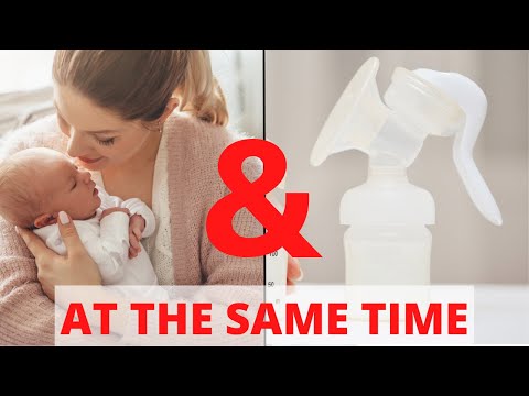 Parallel Pumping to Increase Milk Supply | Breastfeeding a Newborn and Pumping at the Same Time