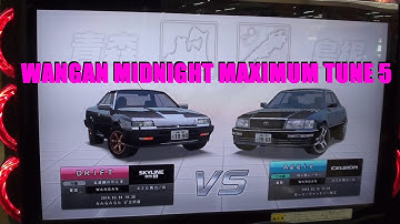 WMMT5 DR30 Skyline 420ps vs Toyota Celsior 420ps Drift Touge
