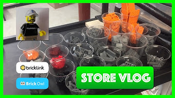 LEGO VLOG #21 | 2nd COVID Shot | Getting BrickSync to support BrickStore | Bricklink Part outs