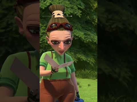 Царевны 👑 Поздравление для бабы Яги | Shorts