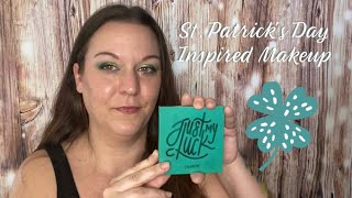 St. Patrick's Day Inspired Makeup + Mini Colourpop Just My Luck Review