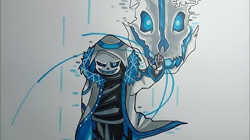 ERROR 404 And Gaster Blaster Vẽ SANS Lỗi 404 Bản Đầy Đủ