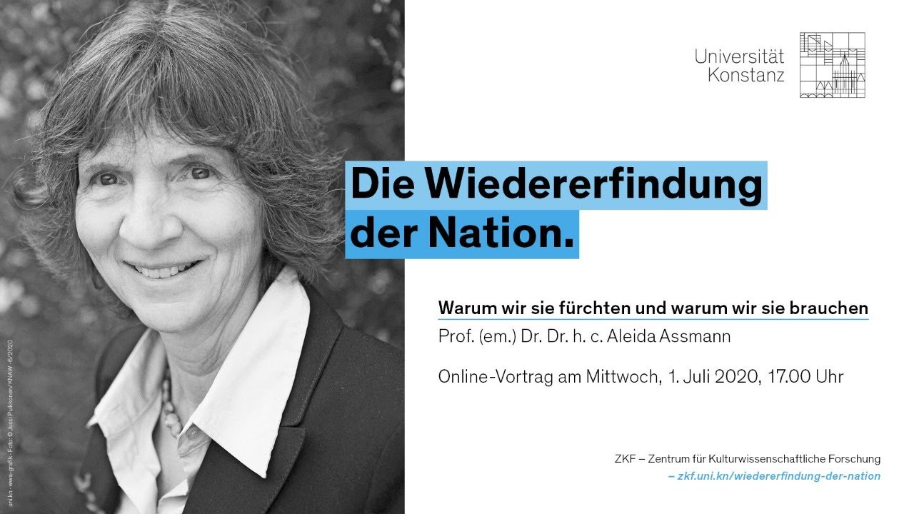 Online-Vortrag: “Die Wiedererfindung der Nation. Warum wir sie fürchten und warum wir sie brauchen.”