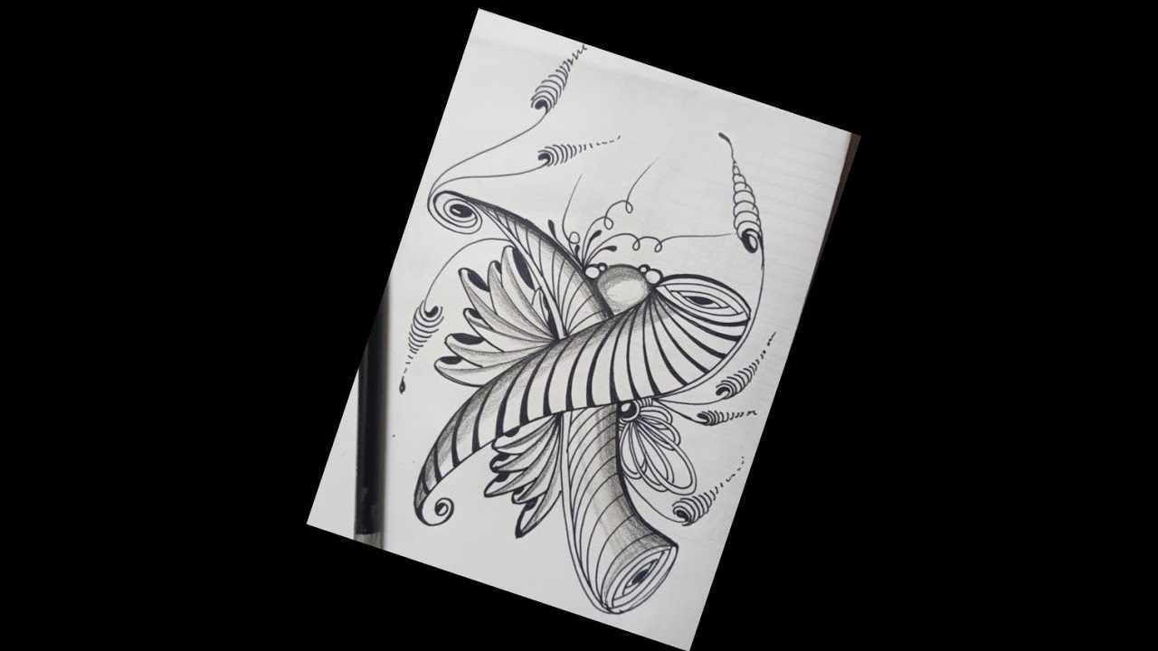 zentangle art || freehand art || zentangle idea 