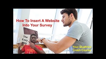 How To Insert A Website Into Your Survey