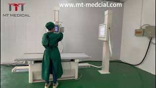 Touch Screen Floor mounted Digital Radiography System