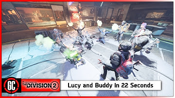 Beating Lucy and Buddy in 22 Seconds | The Division 2