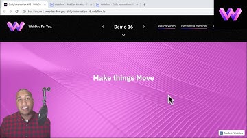 Daily Interaction #16 | Fullscreen Video With Slice Reveal | WebDev For You | Made in Webflow