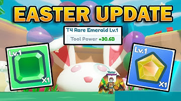 Easter and Jewel System Update in Clicker Mining Simulator Super Miners Simulator