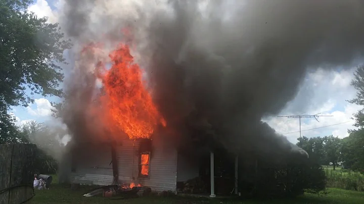 Structure Fire on Vaughn Lane