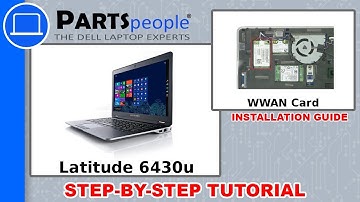 Dell Latitude 6430u (P36G001) WWAN Card How-To Video Tutorial