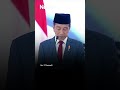 Momen Jokowi Sematkan Pangkat Jenderal Kehormatan TNI ke Prabowo #shorts