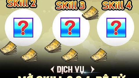 Ngọc rồng online-Bàn tay vàng trong làng mở skill2 đệ tử và cái kết