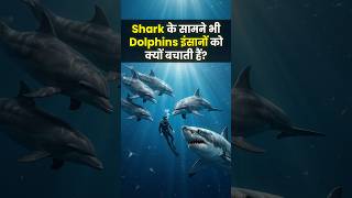 "डॉल्फ़िन इंसानों की जान क्यों बचाती हैं?" #facts #shorts