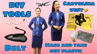 VLOG #30 | In Flight Safety Demonstration | DIY Tools | Virtual Project for Transpo. Magmt Subject