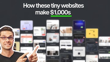 How These TINY Websites Make $1,000s