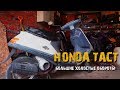 Ремонт скутера Honda Tact - высокие холостые