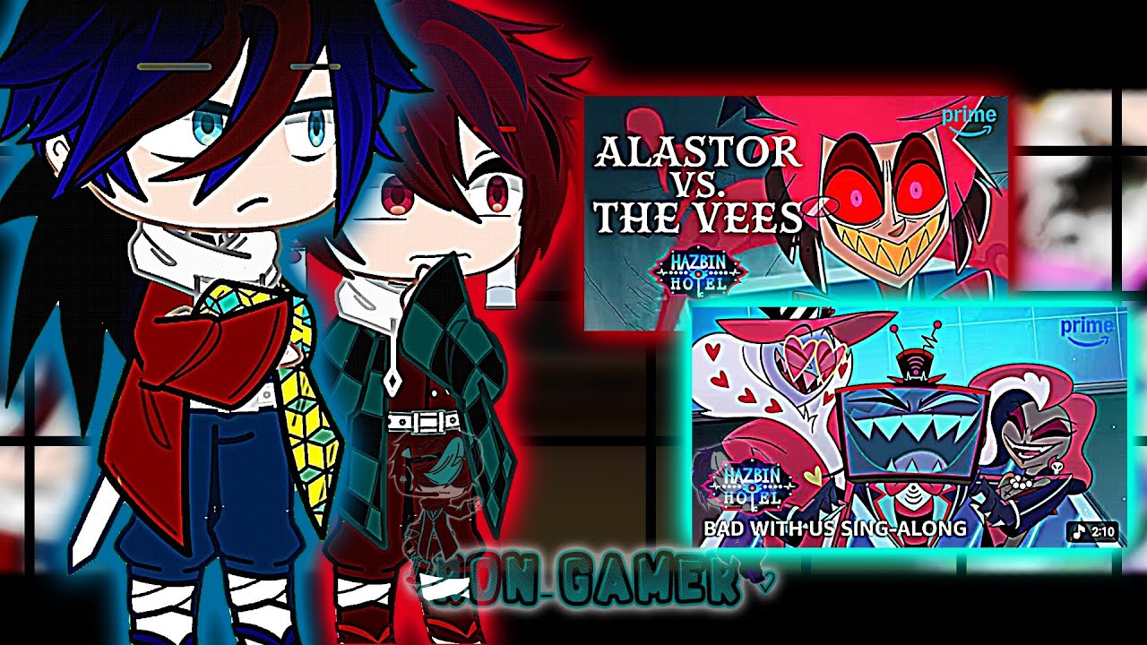 ★•°HASHIRAS REACCIONAN A HAZBIN HOTEL °•★||♥︎RON_GAMER♥︎||•(TEMPORADA 2)•