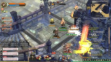 Tree of Savior gameplay #1 - A1R2 level 50 dungeon fast clear (Easy leveling)
