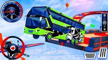 Impossible Bus Stunt Racing 2025 - Mega Ramp Driving Simulator 3D - Android GamePlay #4
