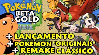 Pokémon Beta Gold Remake (GBA - Hack Rom) - Lançamento Baseado Numa Demo Original com Novos Pokémon