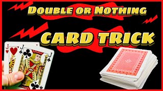 Double OR Nothing Magic Card Trick - Learn an Easy Close up Game
