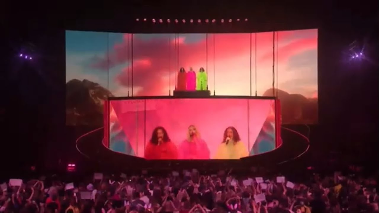 Little Mix Confetti Tour DVD (Global Livestream) Between Us YouTube