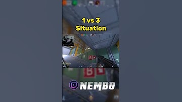 1 vs 3 nuke shenanigans #nuke #cs2 #smoke #counterstrike #tipsandtricks #gaming