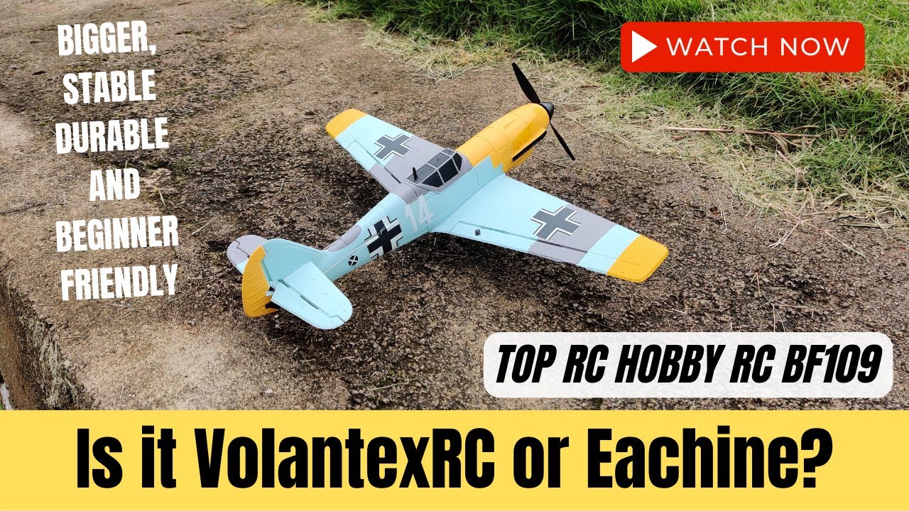 Kano Opiate har en finger i kagen TopRC Hobby Mini BF109 WWII RC Warbird RC Airplane Flight Test Review -  YouTube