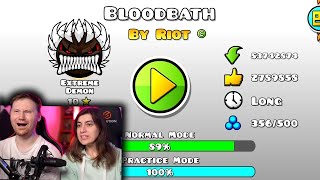 видео: Bloodbath, но его УЛУЧШИЛИ игроки || Geometry Dash | РЕАКЦИЯ на Titan Channel картинка: Bloodbath, но его УЛУЧШИЛИ игроки || Geometry Dash | РЕАКЦИЯ на Titan Channel