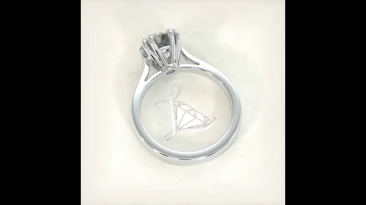 2.01 Ct. GIA Certified E-SI2 Round Diamond Solitaire Engagement Ring In Platinum