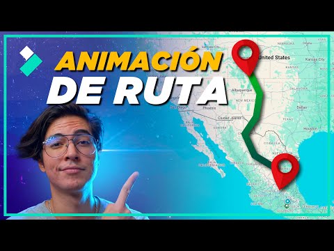 Cómo Animar un Mapa En Tu Video de Viaje | Animar la Ruta de Mapa