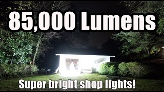 Installing Barrina LED Shop Lights!