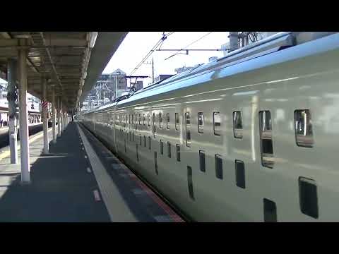 E001系 TRAIN SUITE 四季島「冬の1泊2日コース」宮原通過【ミュージックホーンあり】