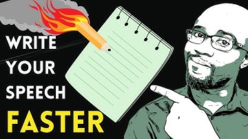 Hoe schrijf je SNEL een speech? Tips voor spreken in het openbaar