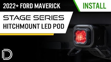 How To: Install 2022-2024 Ford Maverick HitchMount | Diode Dynamics