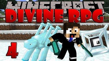 Minecraft Divine RPG - Part 4 - Netherite and Blood Gems!