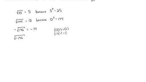 Evaluating and Simplifying Radicals - Problem 1