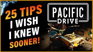 Pacific Drive Beginners You HAVE To Know! No Spoilers!