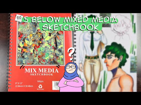 best mixed media sketchbook｜TikTok Search