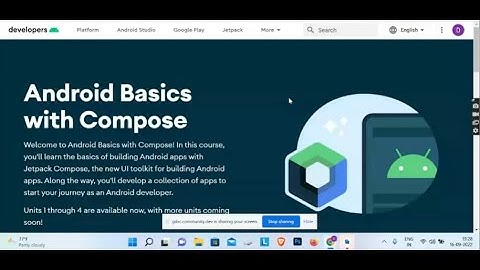Introduction to Compose Camp | Google Developer Student Clubs GNITS
