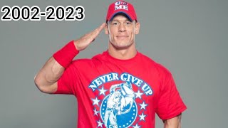 Every John Cena WWE PPV Match Card Complition (2002-2023)