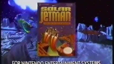 Solar Jetman NES Commercial