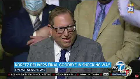 Councilmember Paul Koretz's final message to prote...