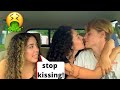 Being PDA With Girlfriend IN FRONT Of Little SISTER To See How She Reacts PRANK! | Andrea & Lewis